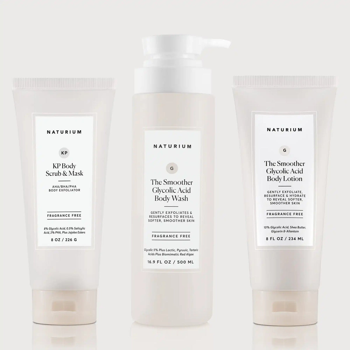 the-glycolic-acid-body-bundle-t0 NATR_KPScrub_SmootherBodyWash_SmootherLotion_Bundle_ecomm.webp